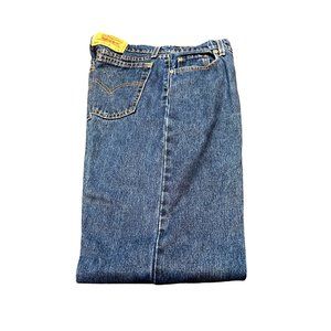 Vintage Levi Women's 560 Loose Fit Straight Leg Blue Jeans Size 10 Medium